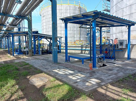 Pompownia paliwa żeglugowego MGO