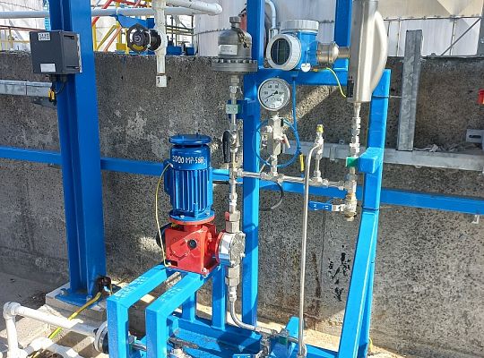 Pompownia paliwa żeglugowego MGO