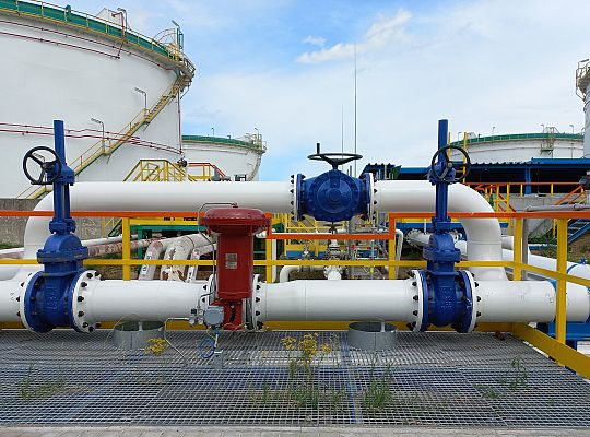 Instalacja ekspedycji benzyny surowej