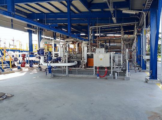 Rozbudowa pompowni ropy surowej