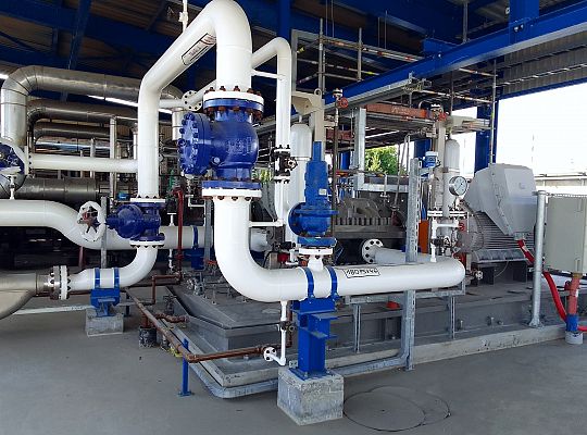 Rozbudowa pompowni ropy surowej