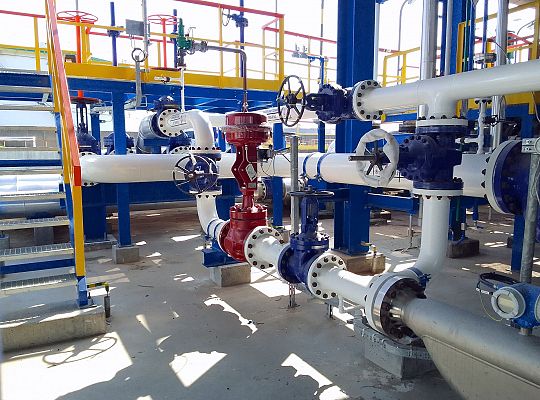 Rozbudowa pompowni ropy surowej