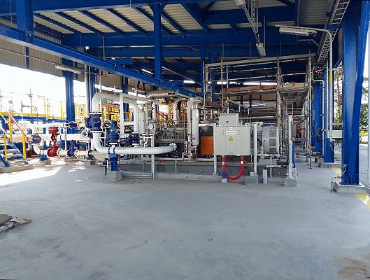 Rozbudowa pompowni ropy surowej